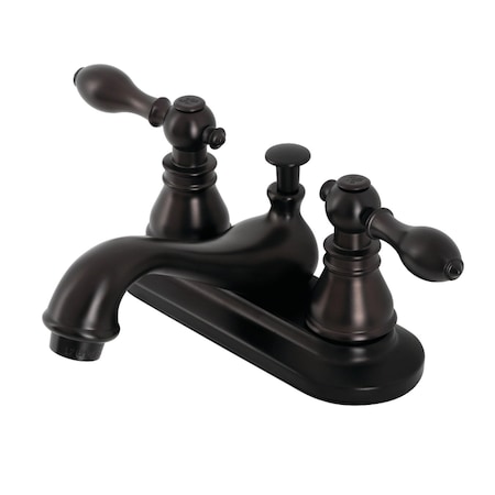 Kingston Brass KB605ACL 4-Inch Centerset Bathroom Faucet, Oil Rubbed Bronze KB605ACL
